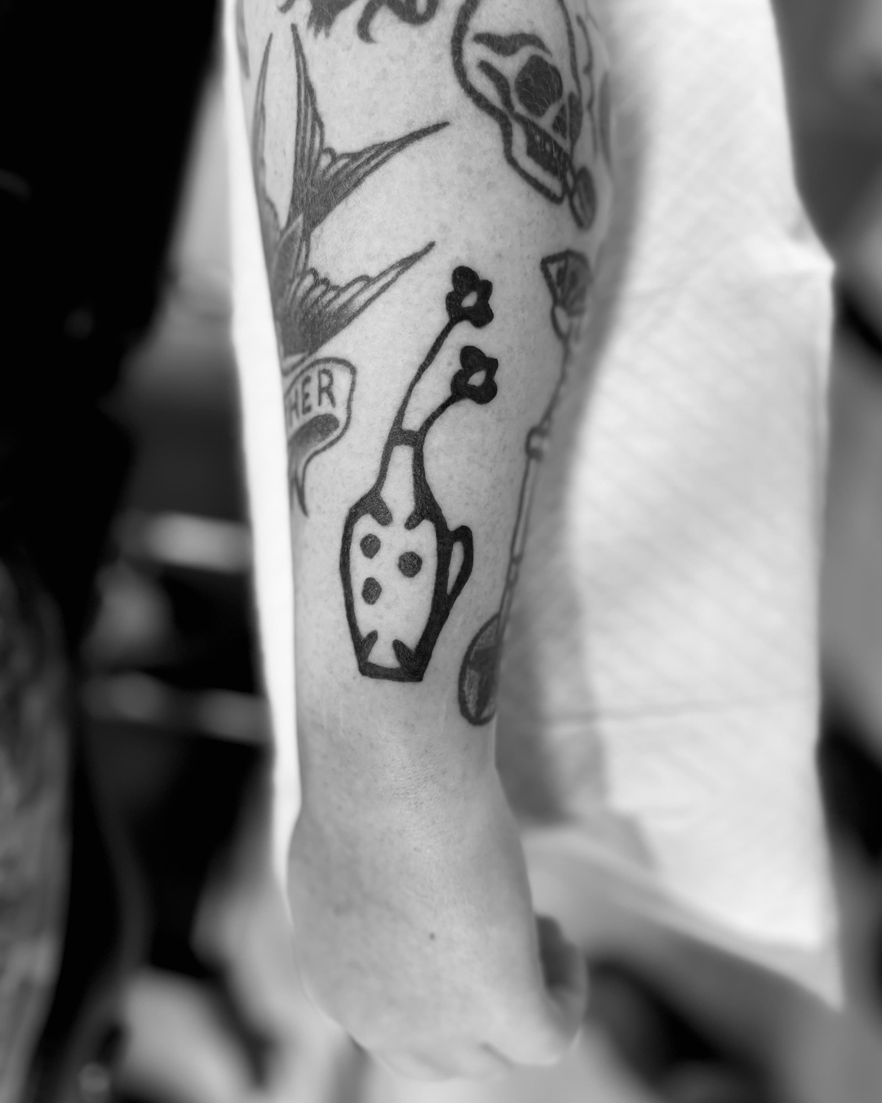 Tattoo work by Pip